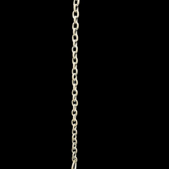 Boho Gypsy Cross Pendant Necklace Turquoise Tassel Long Beaded Chain Vintage - Picture 9 of 9